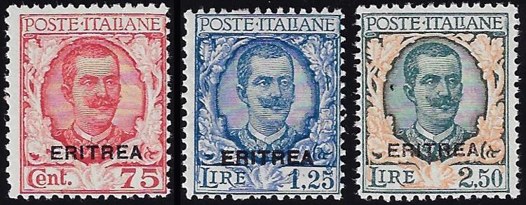 1926 - Floreale soprastampati ... 