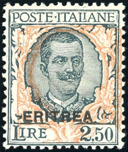 1926 - 2,50 lire Floreale, ornato ... 