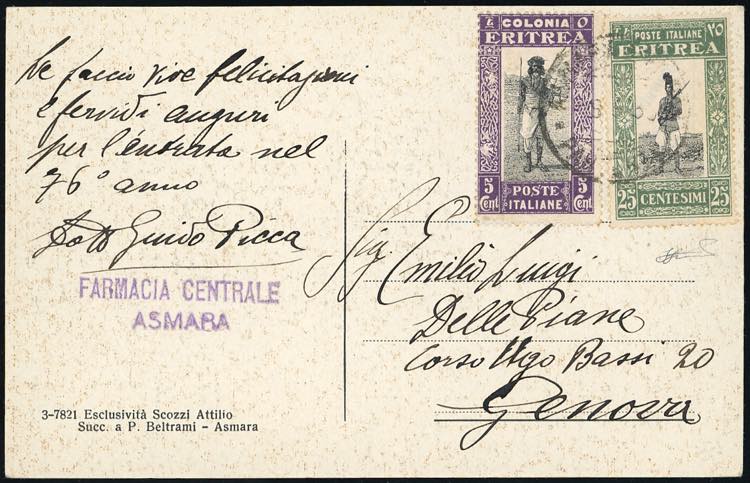 1930 - 5 cent., 25 cent. Soggetti ... 