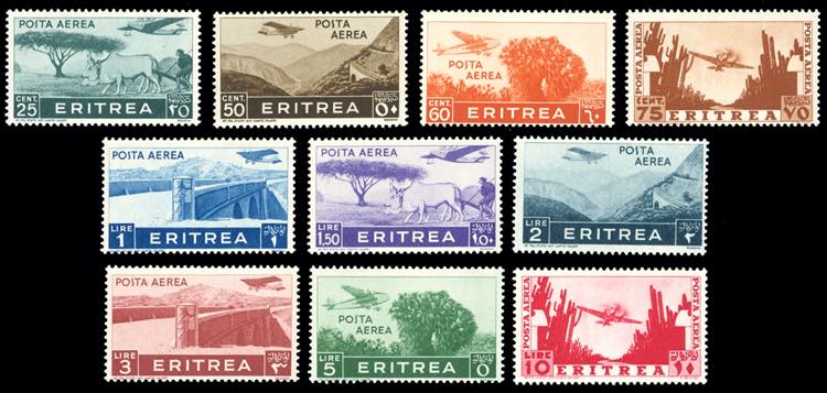 POSTA AEREA 1936 - Soggetti ... 