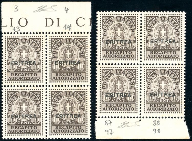 RECAPITO AUTORIZZATO 1939 - 10 ... 