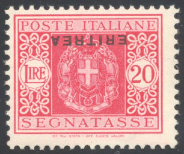 SEGNATASSE 1934 - 20 lire ... 