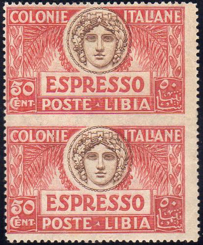 ESPRESSI 1921 - 50 cent., coppia ... 