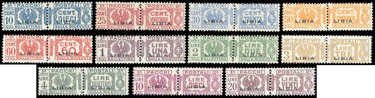 PACCHI POSTALI 1927/31 - Fascio al ... 