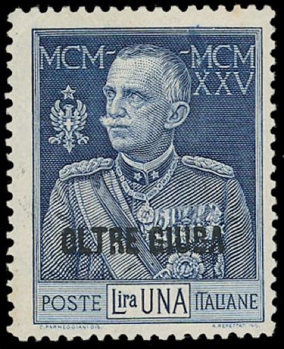 1925 - 1 lira Giubileo, dent. 13 ... 