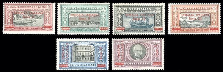 1924 - Manzoni, serie completa ... 