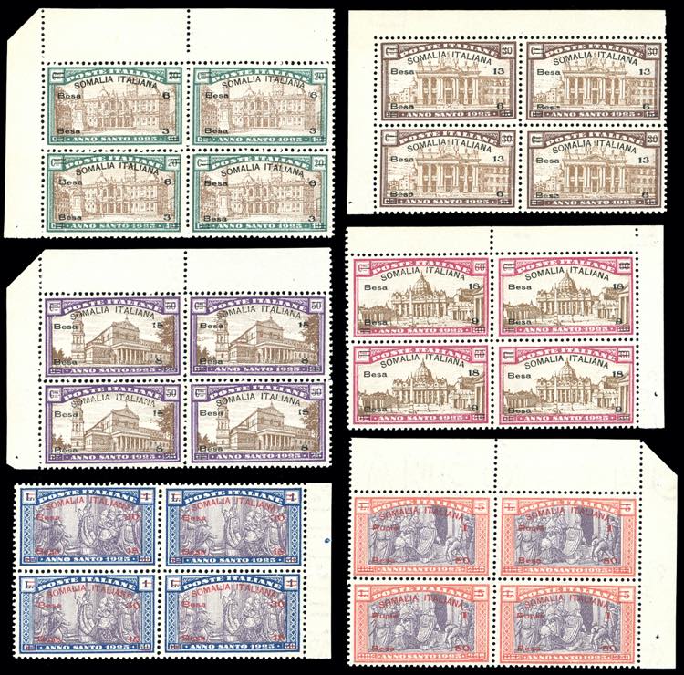 1925 - Anno Santo, serie completa ... 