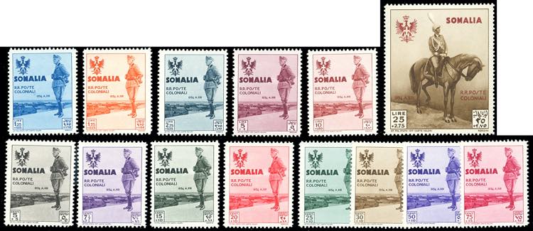 1935 - Visita del Re, serie ... 