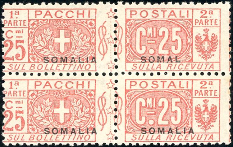 PACCHI POSTALI 1923 - 25 cent. ... 