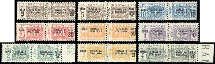 PACCHI POSTALI  - Soprastampati in ... 