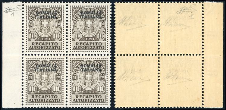 RECAPITO AUTORIZZATO 1939 - 10 ... 