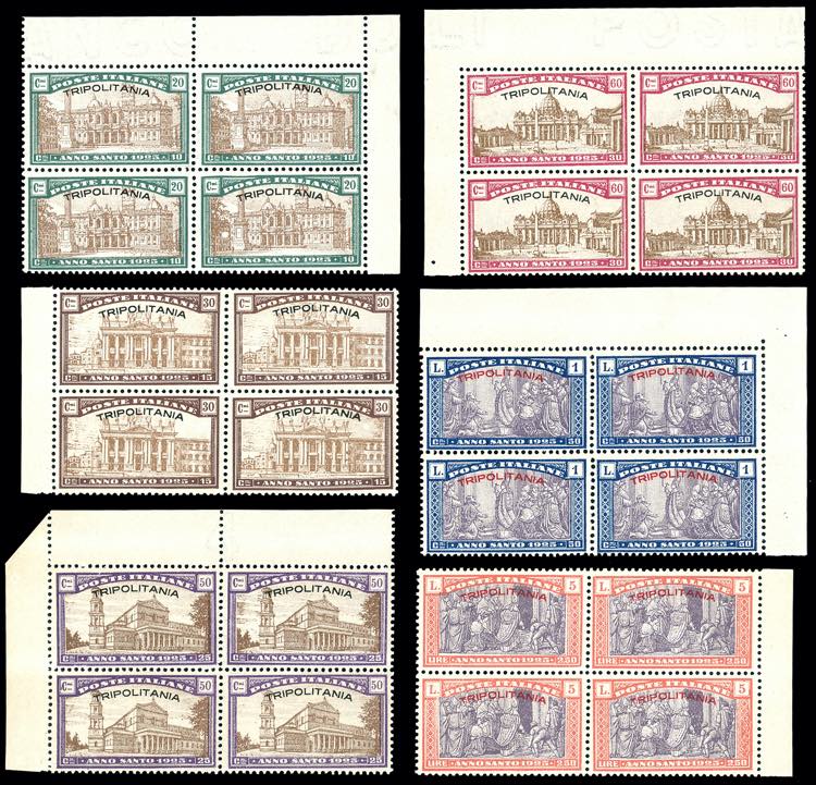 1925 - Anno Santo, serie completa ... 