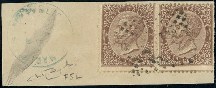 1866 - 30 cent. De La Rue, ... 