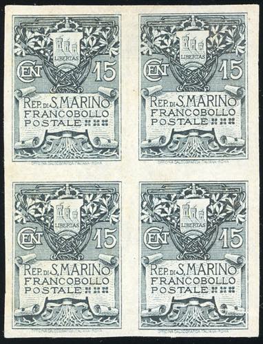 1907 - 15 cent. Stemma (48), prova ... 