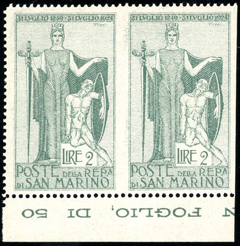 1924 - 2 lire Garibaldi (102), ... 