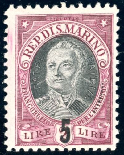 1927 - 5 lire su 2 lire Onofri, ... 