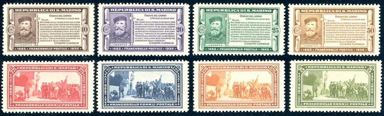 1932 - Garibaldi (168/175), gomma ... 