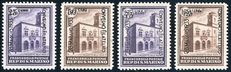 1933 - Soprastampati Convegno ... 