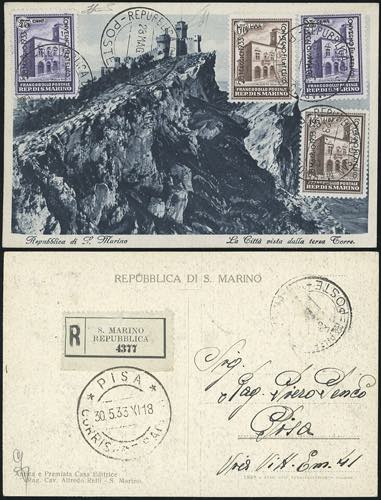 1933 - Convegno Filatelico, serie ... 