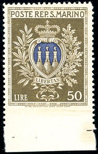 1946 - 50 lire Stemmi, non ... 