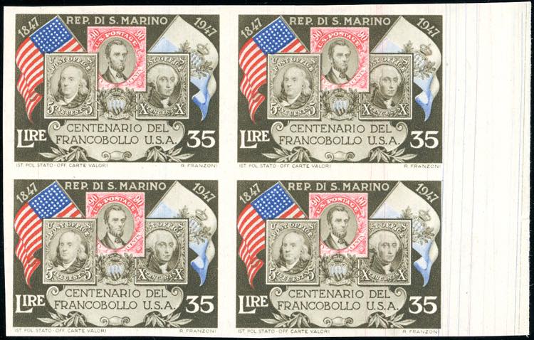 1947 - 35 lire Centenario ... 