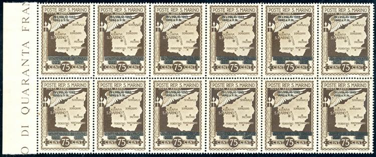 1945 - 75 cent. Caduta del ... 