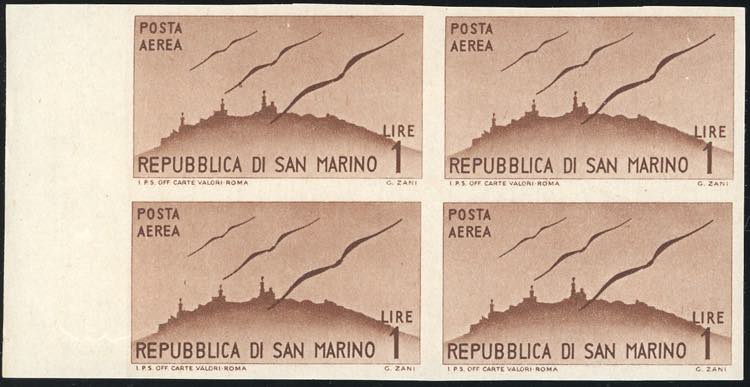 1946 - 1 lira Vedute, non ... 