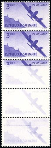 1946 - 3 lire Vedute (54), ... 