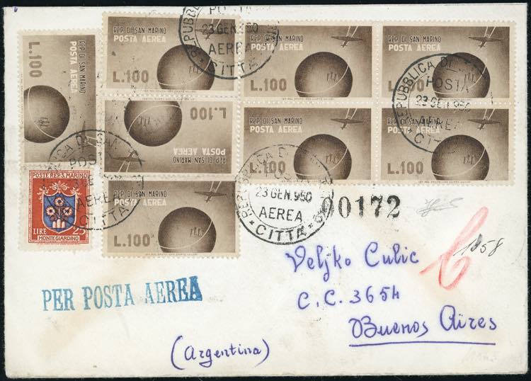 1950 - 100 lire Vedute (60), otto ... 