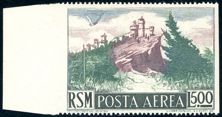 1950 - 500 lire Vedute, non ... 