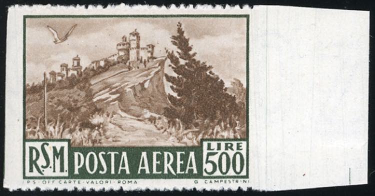 1951 - 500 lire Veduta, non ... 