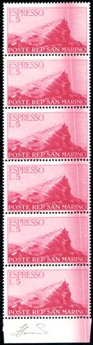 1945 - 5 lire rosa Veduta (13), ... 