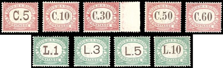 1924 - Colori cambiati, serie ... 