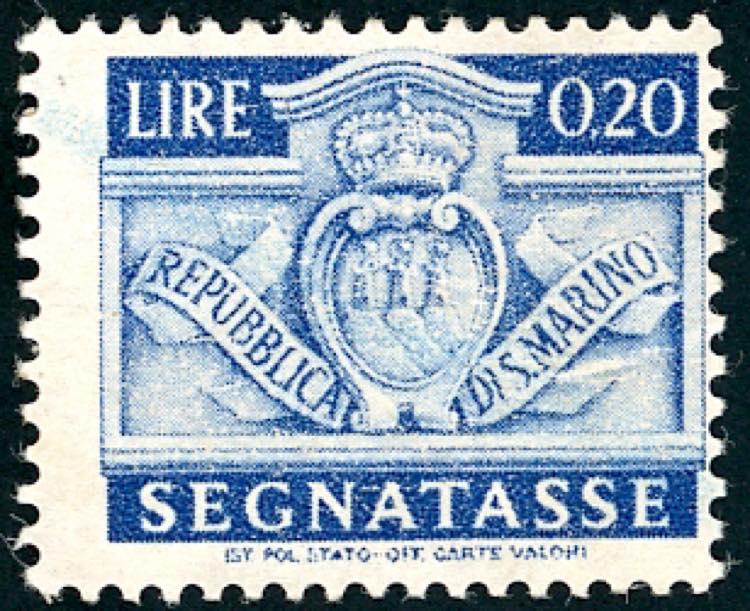 1945 - 20 cent., stampa su carta ... 