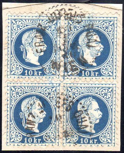 AUSTRIA 1874 - 10 k. Francesco ... 
