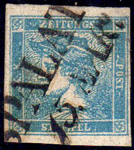 AUSTRIA GIORNALI 1851 - 0,6 k. ... 