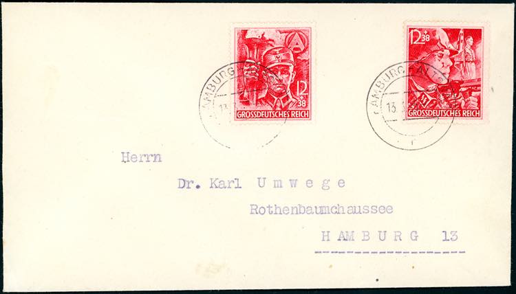 GERMANIA REICH 1945 - 12 + 38 p. ... 