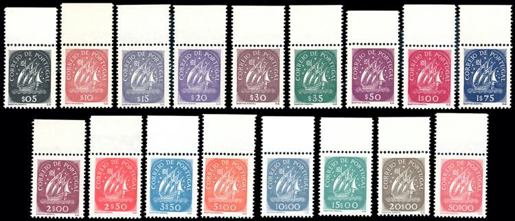 PORTOGALLO 1943 - Caravella, serie ... 