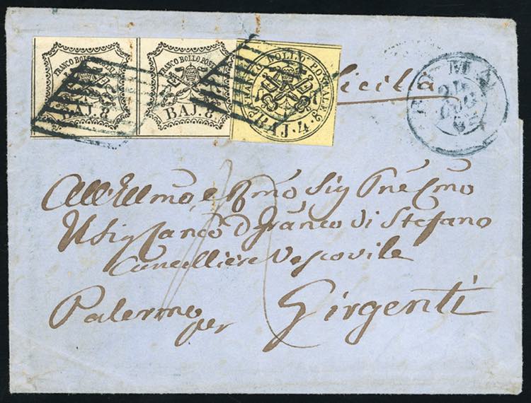 1862 - 4 baj giallo chiaro, 8 baj ... 