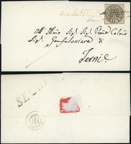 VALMONTONE, SI rosso + penna punti ... 