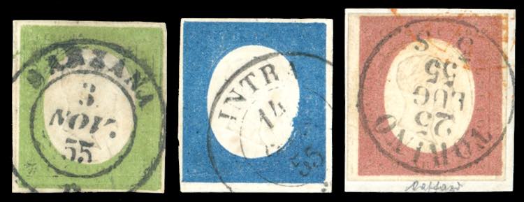 1854 - Terza emissione, serie ... 