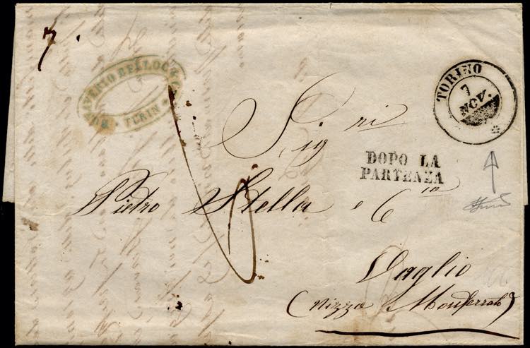 TORINO, doppio cerchio rosetta, ... 