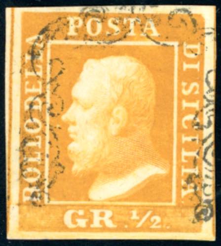 1859 - 1/2 grano arancio, I ... 