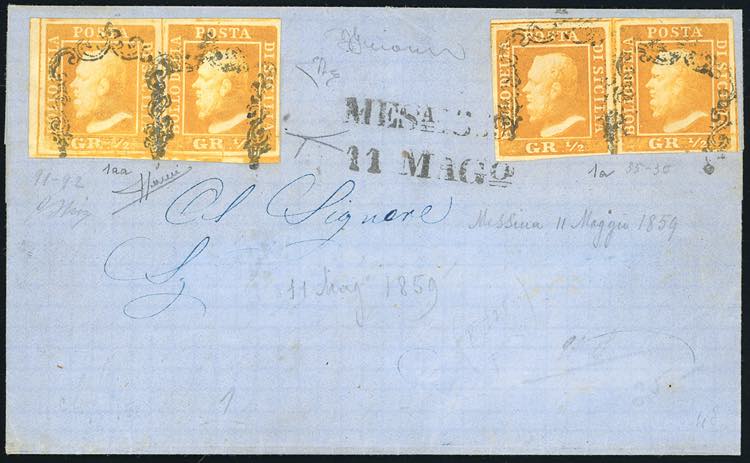 1859 - 1/2 grano arancio, I ... 