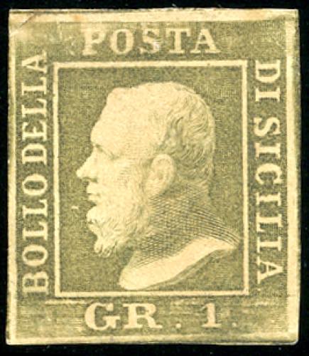 1859 - 1 grano bruno oliva, II ... 
