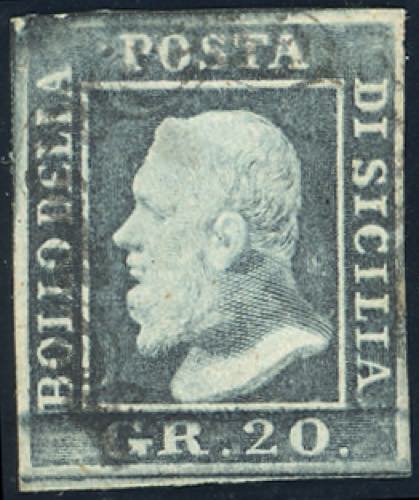 1859 - 20 grana grigio ardesia ... 