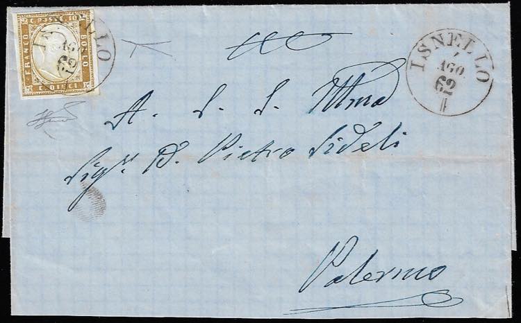 ISNELLO, punti R1 - 10 cent. bruno ... 