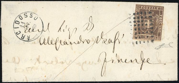 ARCIDOSSO, muto punti 7 - 10 cent. ... 