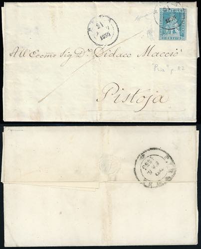 PISA, doppio cerchio piccolo punti ... 