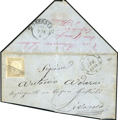 TALAMONE, doppio cerchio + muto di ... 